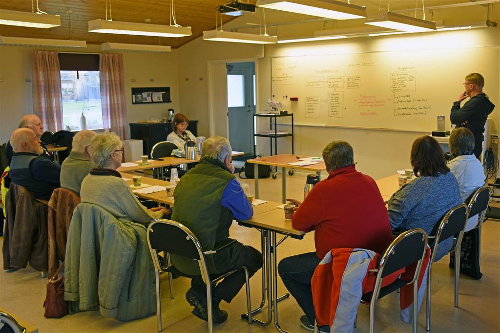 Arbetsmöte för att ge Visingsörådet underlag för yttrande till kommunens parlamentariska kommitté...